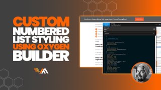 Custom Styled Numbered List CSS Tutorial Using Oxygen Builder