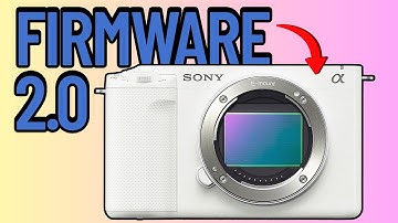 How to Update the Firmware on your Sony ZV-E1 to Version 2.0