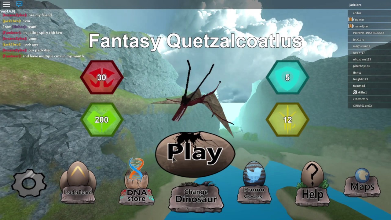 Dinosaur Simulator 5 Youtube - roblox dinosaur simulator fantasy quetzalcoatlus