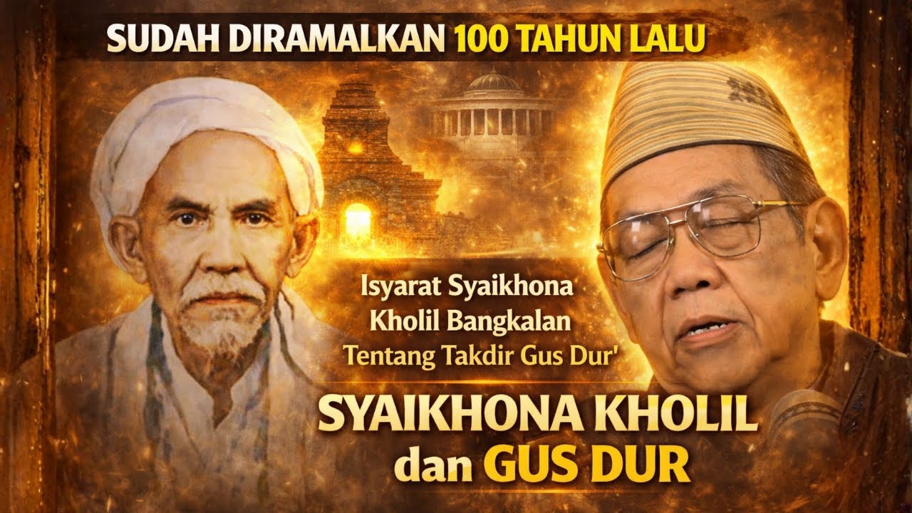 RAHASIA DIBALIK TONGKAT SYAIKHONA KHOLIL DAN GUS DUR | Rahasia Besar Berdirinya Nahdlatul Ulama !!