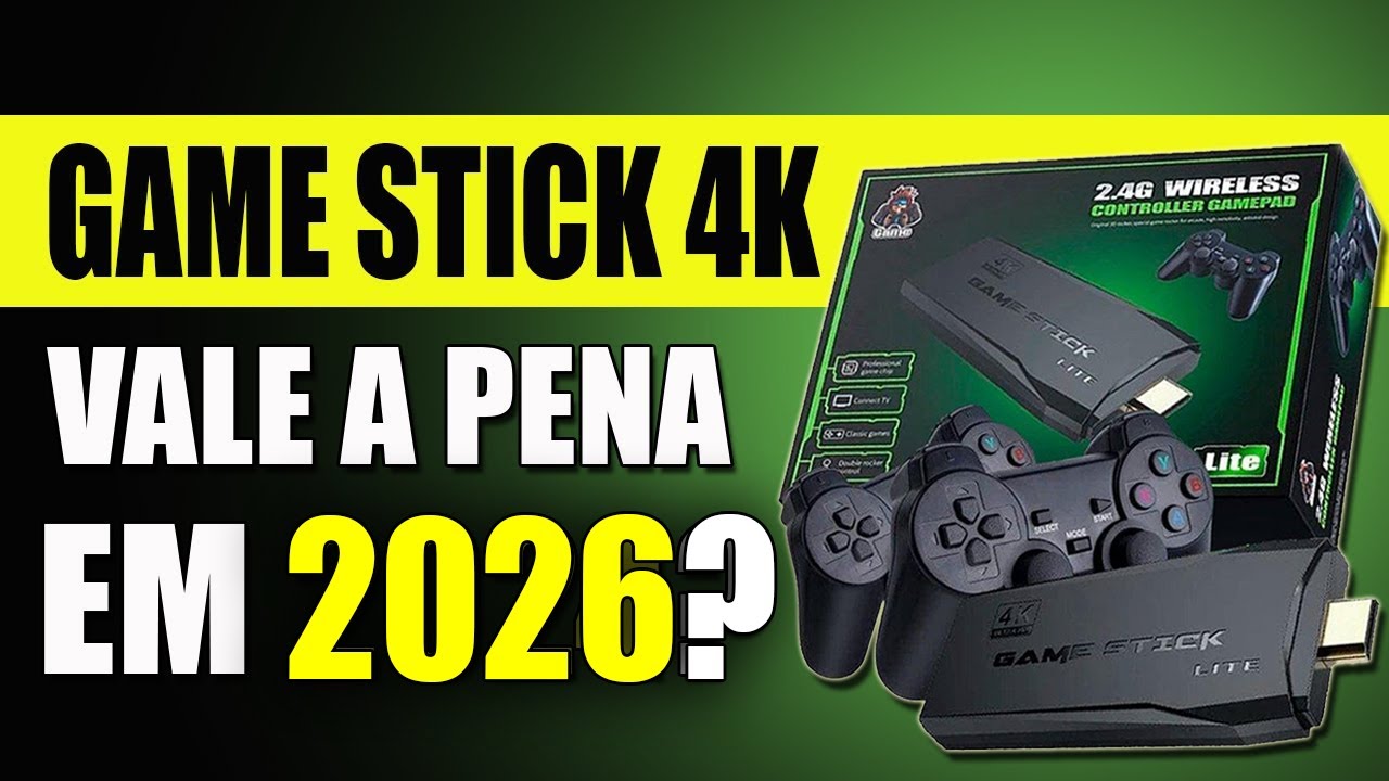 Game Stick 4K - Vale a Pena em 2024? Análise e Comparativos! Achei uma ...