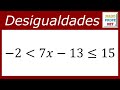 DESIGUALDAD LINEAL CON TRES MIEMBROS - Ejercicio 1