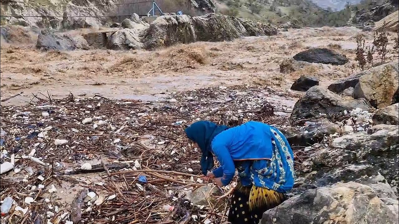 Akram's brave journey for firewood from the heart of the house sacrifice