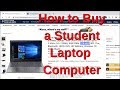 How to buy a student laptop computer in 2019