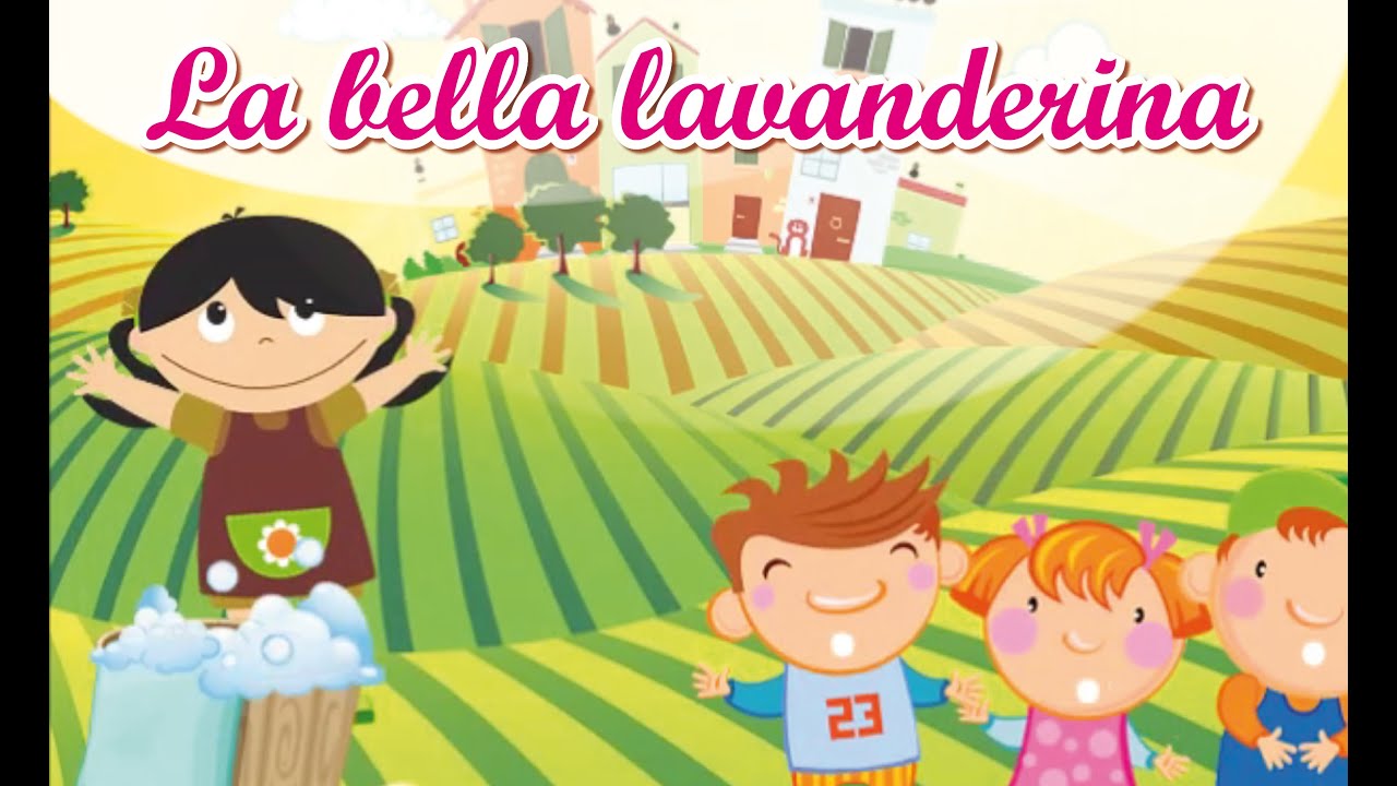 La bella lavanderina Canzoni tradizionali per bambini Mela