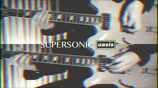 Supersonic - Oasis ( Guitar Tab Tutorial &amp; Cover )