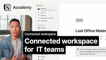 Connected workspace for IT teams
