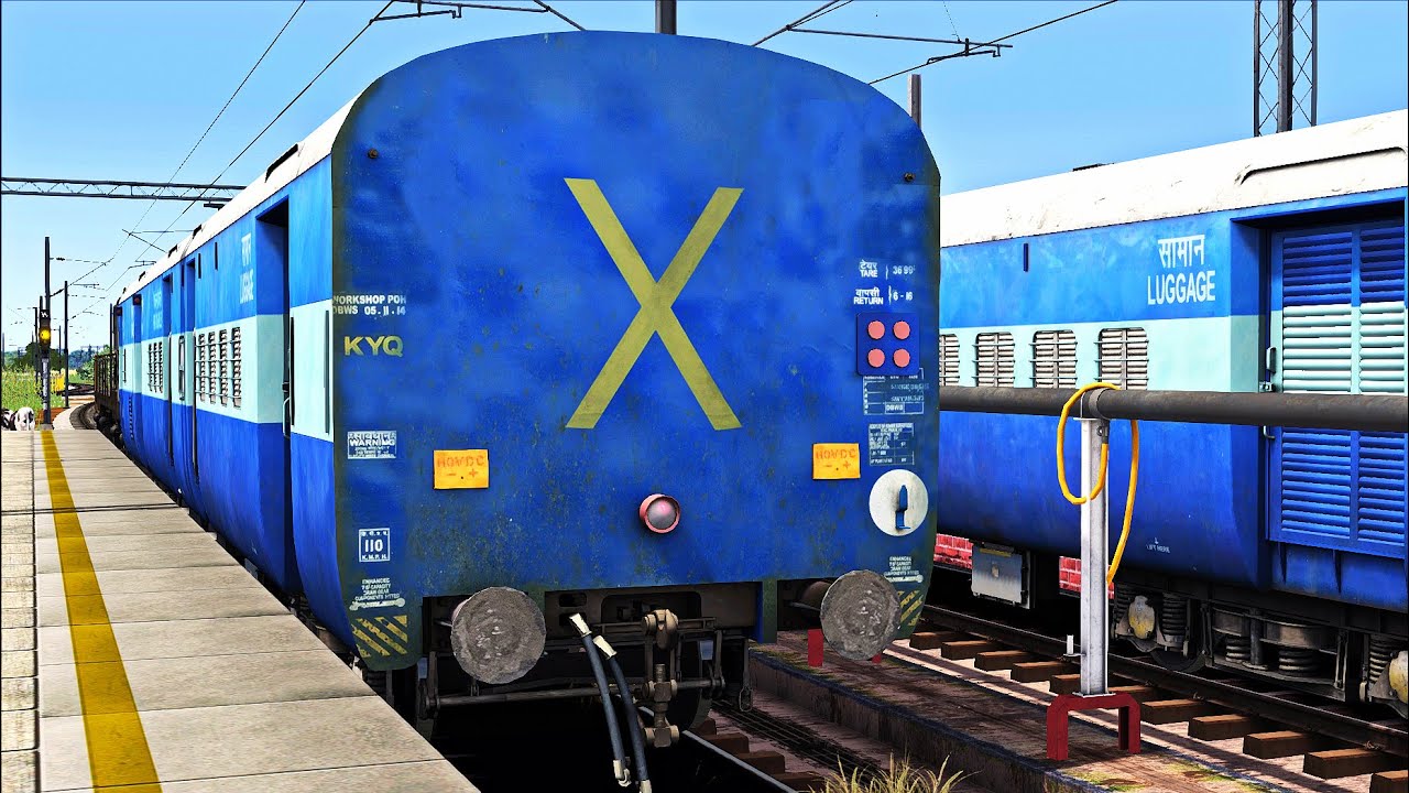 indian train travel simulator