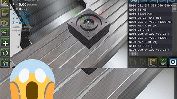 CNC milling machine simulator