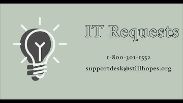 IT Help Desk Video