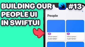 Building our People UI in SwiftUI