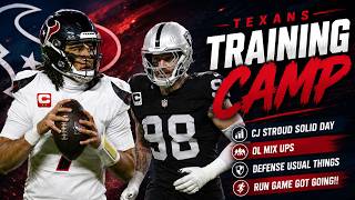 Texans Win the Day vs. Raiders | Joint Practice Observations & Standouts