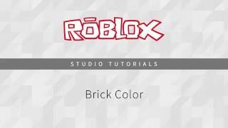 Brick Color Youtube - roblox tutorial colour changing brick