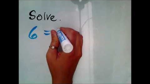 Solving a rational equation that simplifies to linear: Denominator x