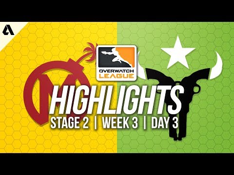 Florida Mayhem vs Houston Outlaws | Overwatch League Highlights OWL Stage 2 Week 3 Day 3