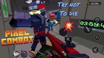 Pixel Combat: Zombie Strike: All Bosses Fight and Dangerous Zombies Android/ Ios Gameplay