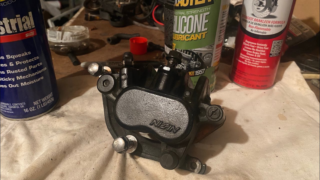 Cleaning Maintenance Ebay Brake Caliper 1994 Honda Magna VF750C How to