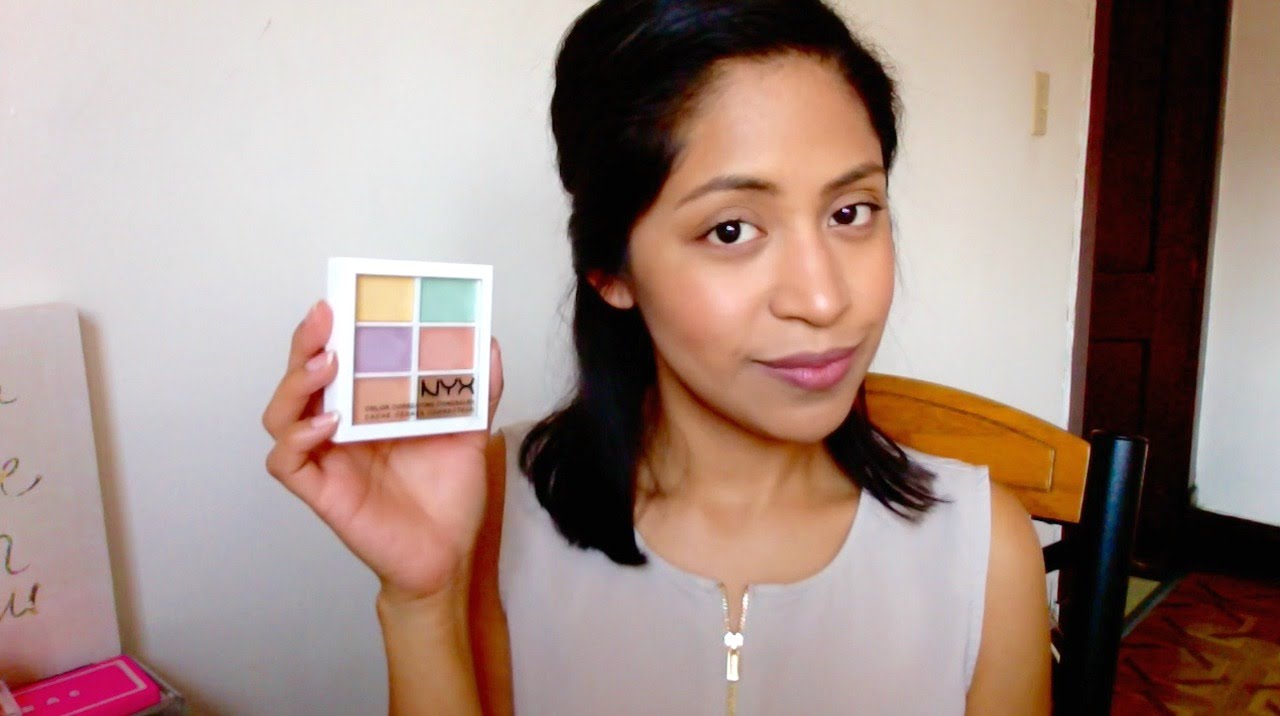 Demo | NYX Color Correcting Concealer - YouTube