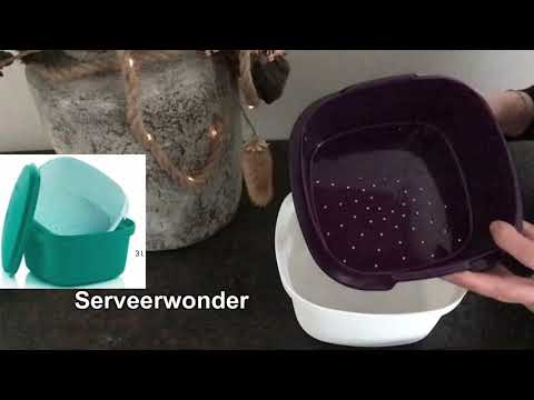 Tupperware serveerwonder uitleg