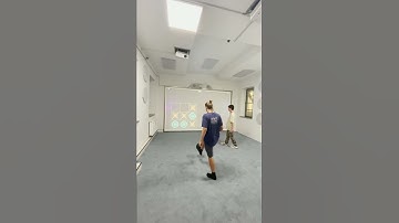 😎😁Nice clip from the TICTACTOE game yesterday #football #interactive ⚽️