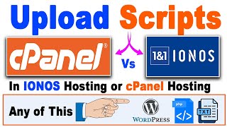 How to Upload any scripts in IONOS Hosting and cPanel e.g (CodeCanyon, ads.txt, WordPress PHP)