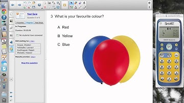 Running a SMART Response Quiz
