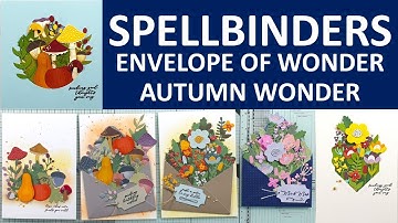 Spellbinders Envelope of Wonder | Autumn Wonder | Die cutting | Shaped Card