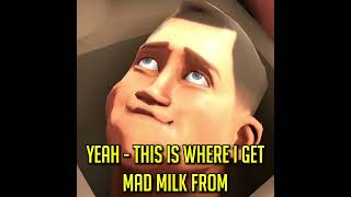 Engineer Catches Scout Making Mad Milk 😲 (TF2)