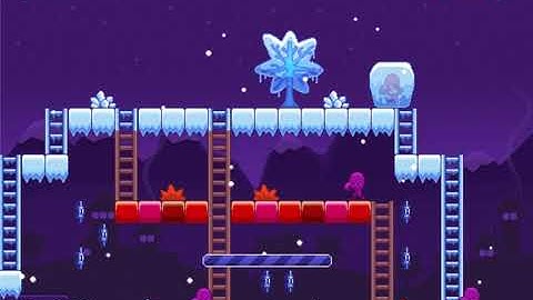 Jack Frost (Nitrome.com) - Full Gameplay Levels 1-40