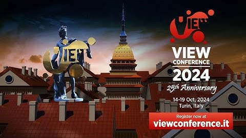 VIEW Conference 2024 — Trailer 1