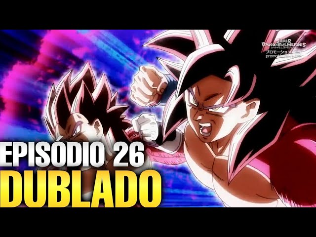 EPISÓDIO 26 DUBLADO (SUPER DRAGON BALL HEROES BIG BANG MISSION) EM HD 