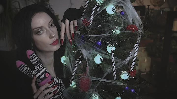 ASMR 🩸🕷 Morticia Addams Decorates The Christmas Tree🎄🕸 (Soft Spoken Roleplay)