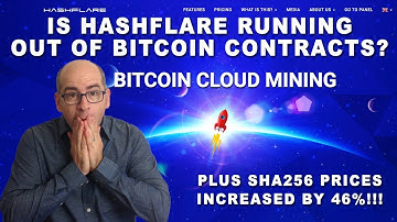 Is Hashflare Running Out Of Bitcoin Cloud Mining Contracts? Buy More Power Now Before Its Too Late!