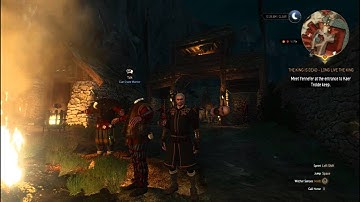 The Witcher 3 - Weird Floating Heads Glitch