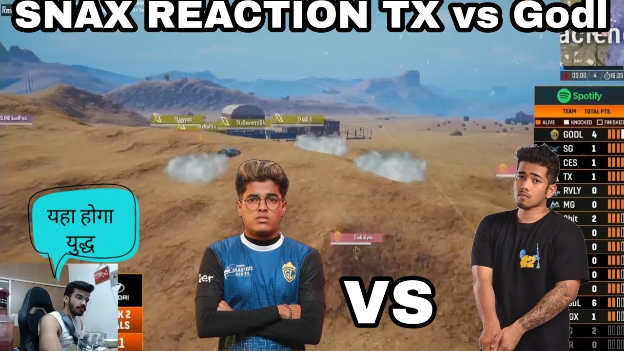 🥵 Snax Reaction TX vs Godl Intense Fight Gameplay - YouTube