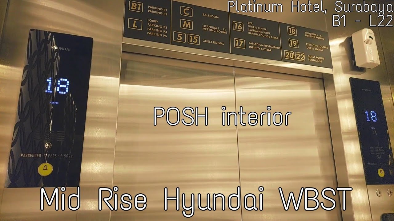 Platinum Hotel Surabaya – High Rise Hyundai Elevators