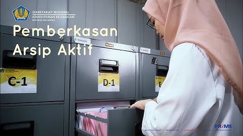 Pemberkasan Arsip Aktif