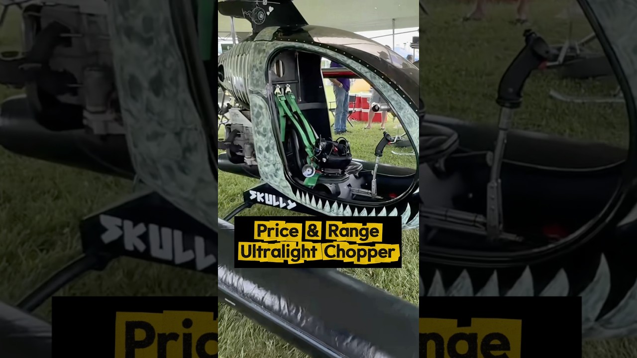 Без лицензии — цена и дальность полета этого сверхлегкого вертолета. 