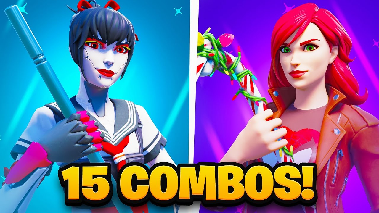15 SWEATIEST Fortnite Skin Combos IN SEASON 2! - YouTube