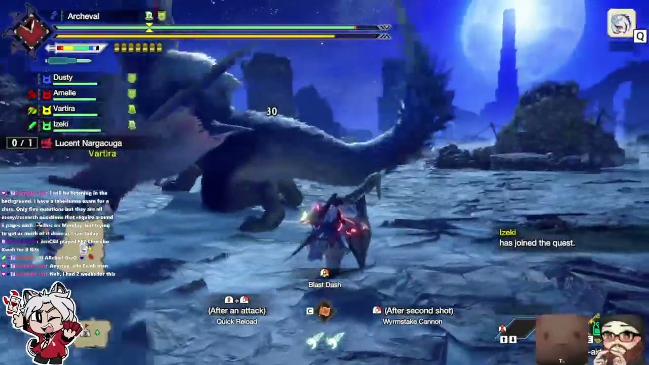 more monsters! !hisery !discord