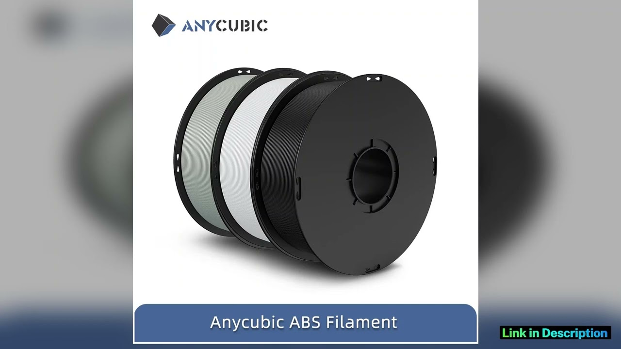 ANYCUBIC ABS Filament 3D Printing PLA Impact Resistance Temperature Resistance 3D Printer Filament