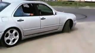 Мерседес Бенц w210 дрифт