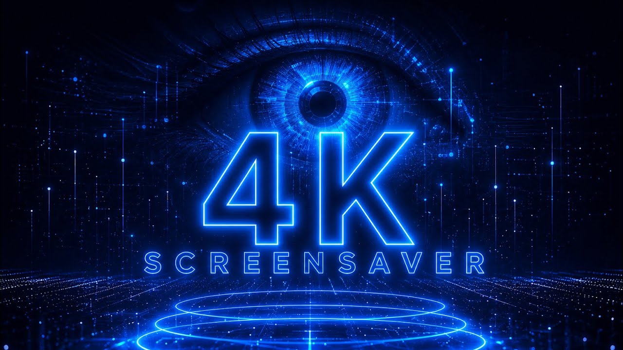 4K TV Screensaver Loop | AI Silent Background (1 Hour) - YouTube