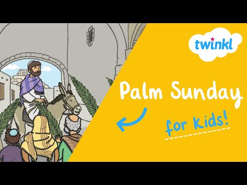 ⁣Palm Sunday for Kids! | Palm Sunday Explained