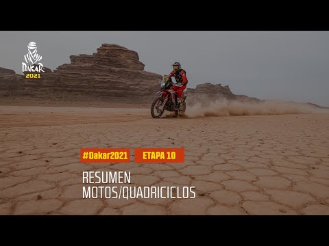 #DAKAR2021 - Etapa 10 - Neom / AlUla - Resumen Moto/Quadriciclos