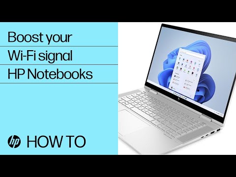 How to boost the wireless signal for an HP Notebook HP Support