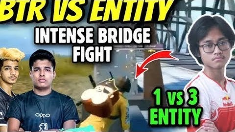 BTR LUXXY VS TSM ENTITY 1V3 fights PMWL DAY 1 || BTR BRIDGE CAMP