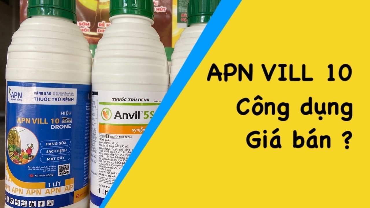 APN VILL 10 Sản phẩm mới của An Phát Nông và Anvil của Syngenta