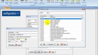 Cara Input Transaksi Transfer Antar Bank Pada Software Pabrik GRATIS screenshot 4