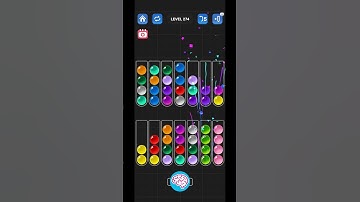 Lv 274 Ball Sort Puzzle - Color Game / 顏色分類遊戲 / ボールソーティングパズル (Guru Game)  #ballsortpuzzle